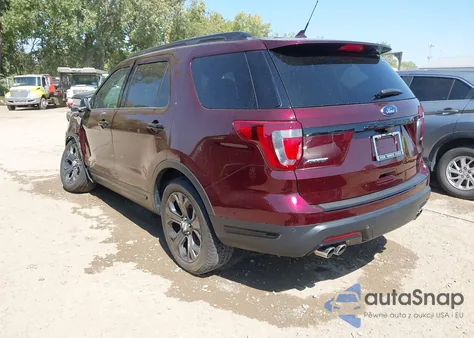 2018 Ford Explorer Sport from USA, damaged, VIN 1FM5K8GT1JGA53597